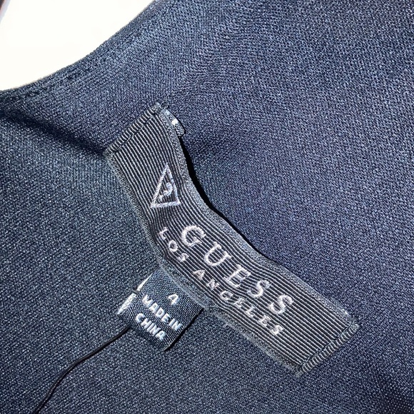 Guess Black Sequin Cocktail Dress - Picture 3 of 5